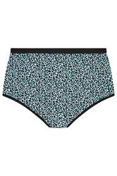 YOURSET 5 PACK Plus Size Blue Animal Star Full Briefs | Yours Clothing 7