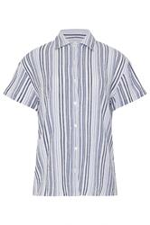 LTS Tall Women's Blue & White Stripe Shirt | Long Tall Sally 7