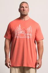 BadRhino Big & Tall Black Extra Long Pick Up Truck Graphic T-Shirt | BadRhino 3