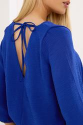 STAR Blue Bubble Hem Top | StarByJM 4