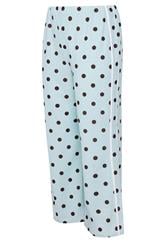 LIMITED COLLECTION blauwe broek met stippen en streep aan de zijkant