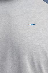 BadRhino Big & Tall Blue & Grey Extra Long Raglan T-Shirt | BadRhino 4