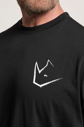 IronRhino Big & Tall Black Old English Logo T-Shirt | BadRhino 5