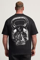 IronRhino Big & Tall Black Skull T-Shirt | BadRhino 2