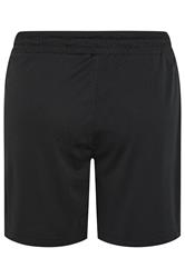 BadRhino Big & Tall Black Lightweight Plain Mesh Shorts | BadRhino 6