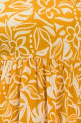 YOURS Plus Size Yellow Sleeveless Maxi Dress | Yours Clothing 4