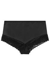 YOURSET 3 PACK Plus Size Pink Lace Trim Full Briefs | Yours Clothing 9