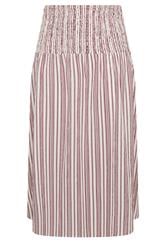 LIMITED COLLECTION Plus Size Red & White Stripe Maxi Skirt | Yours Clothing 5