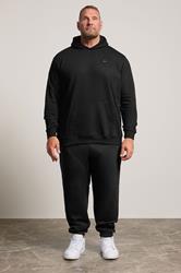 BadRhino Big & Tall Black Hoodie & Jogger Set | BadRhino 1