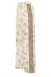 LTS Tall Women's Natural Brown Sea Shell Print Wide Leg Trousers | Long Tall Sally 7