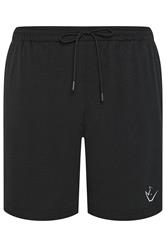 IronRhino Big & Tall Black Lightweight Mesh Shorts | IronRhino 5