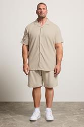 BadRhino Big & Tall Stone Brown Revere Jersey Shirt | BadRhino 2