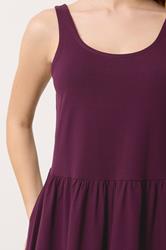 M&Co Berry Purple Sleeveless Midi Dress | M&Co 4