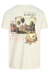 JACK & JONES Big & Tall Antique White Island Graphic T-Shirt | BadRhino 5