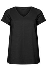 EVANS ESSENTIAL 3 Pack Black & Berry T-Shirts | Evans 8