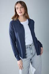 M&Co Navy Blue Knitted Hoodie | M&Co 3