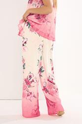 STAR Pink Floral Wide Leg Trousers | StarByJM 2