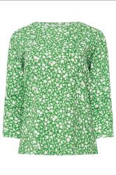M&Co 3 PACK Green & White Ditsy Floral Cotton Tops | M&Co 9