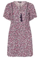 YOURS Curve Pink Floral Print Dress