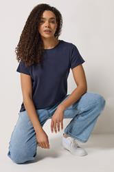 M&Co 3 PACK Black & Navy Blue Cotton T-Shirts | M&Co 2