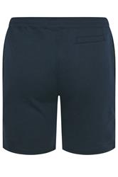 BadRhino Big & Tall Navy Blue Zip Pocket Jogger Shorts | BadRhino 6