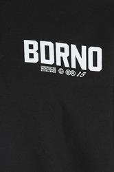 BDRNO Premium Big & Tall Black Logo Hoodie | BadRhino 7