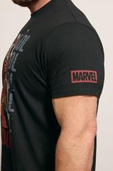 BadRhino Big & Tall Black Deadpool Graphic T-Shirt | BadRhino 5