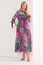 STAR Green Floral Shirt Dress | StarByJM 1