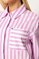 STAR Pink Stripe Long Sleeve Shirt | StarByJM 5