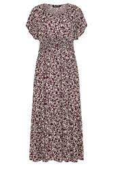 M&Co Petite Berry Purple Floral Maxi Dress | M&Co 5