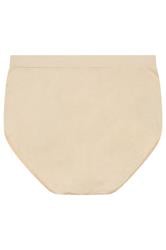 YOURSET Plus Size 3 PACK Black & Nude Seamless Light Control Full Briefs | Yours Clothing  9