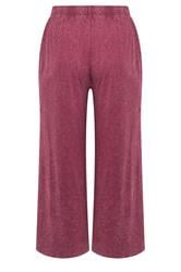 LIMITED COLLECTION Plus Size Red Acid wash Trousers | Yours Clothing 6