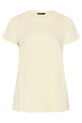 YOURS 2 PACK Plus Size Chocolate Brown & Yellow Core T-Shirts | Yours Clothing 8