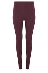 M&Co Berry Purple Stretch Leggings | M&Co 5