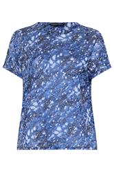 EVANS Curve Blue Print Burnout Top