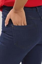 M&Co Petite Indigo Blue Cropped Jeans | M&Co 4