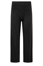 PixieGirl Pantalon large noir petite taille 