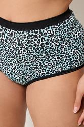 YOURSET 5 PACK Plus Size Blue Animal Star Full Briefs | Yours Clothing 5