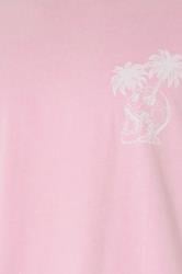 BadRhino Big & Tall Light Pink Acid Wash Graphic T-Shirt | BadRhino 9