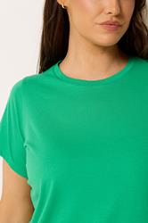 YOURS Plus Size Green Core Basic T-Shirt | Yours Clothing 4