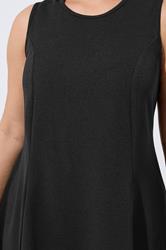 LIMITED COLLECTION Plus Size Black Seam Detail Dress | Yours Clothing 4