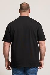 BadRhino Big & Tall Black Heavyweight T-Shirt | BadRhino 2