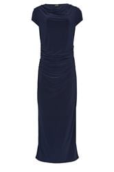 LTS Tall Women's Navy Blue Cowl Neck Maxi Dress | Long Tall Sally 5
