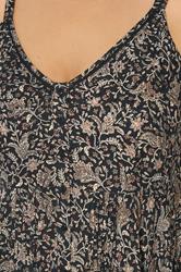 YOURS Curve Black Paisley Hanky Hem Dress 5