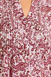EVANS Plus Size Pink Floral Pintuck Blouse | Evans 4
