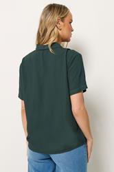 LTS Tall Women's Forest Green Short Sleeve Shirt | Long Tall Sally 2