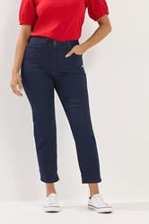 M&Co Petite Indigo Blue Cropped Jeans | M&Co 3