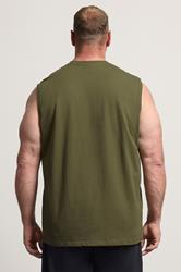 IronRhino Big & Tall Olive Green 'Rest Day' Vest | BadRhino 2