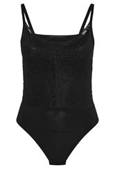 LIMITED COLLECTION Plus Size Black All Over  Lace Bodysuit  | Yours Clothing 6