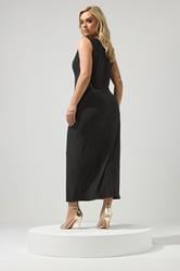 YOURS LONDON Plus Size Black Maxi Dress | Yours Clothing 2